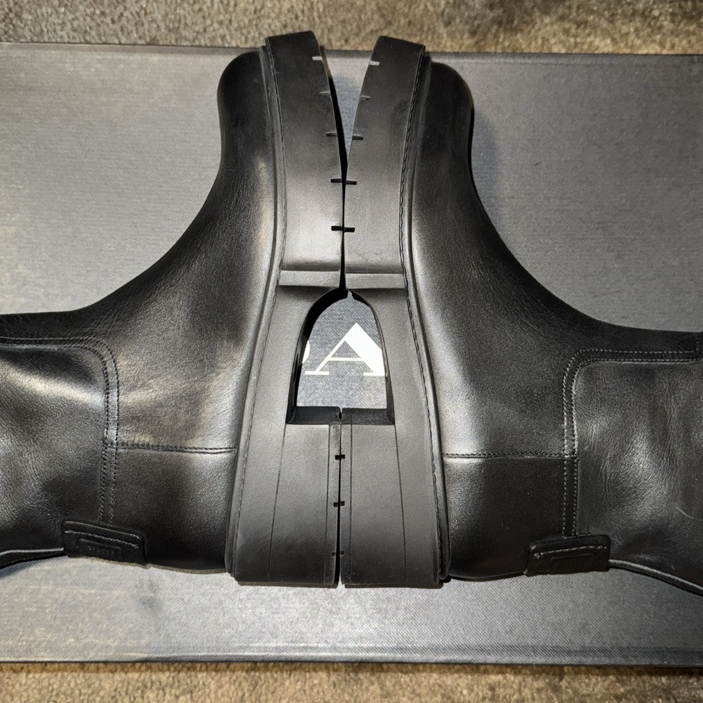 Coach Lilli Leather Boots - Picture 6 of 13